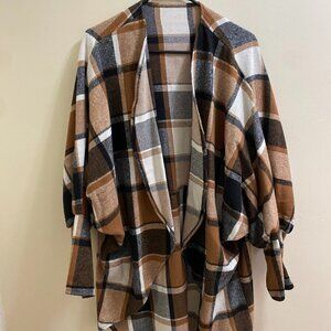 SHEIN Flannel Over Piece
